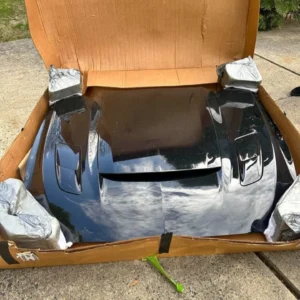 2017 ford mustang hood off a shadow black