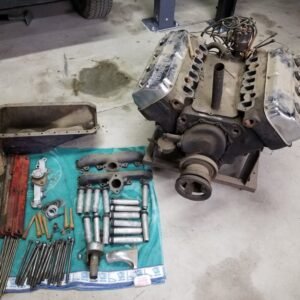 1957 392 Chrysler Hemi engine.