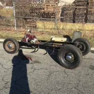 Model a chassis dropped axle