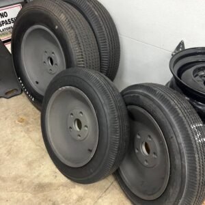A rocket racing wheels on brand new