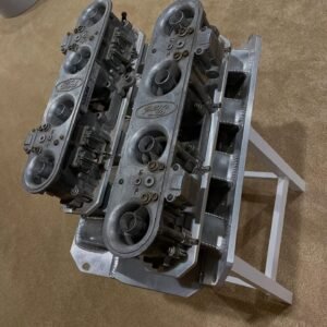 An off-Hogan sheetmetal cross-ram intake