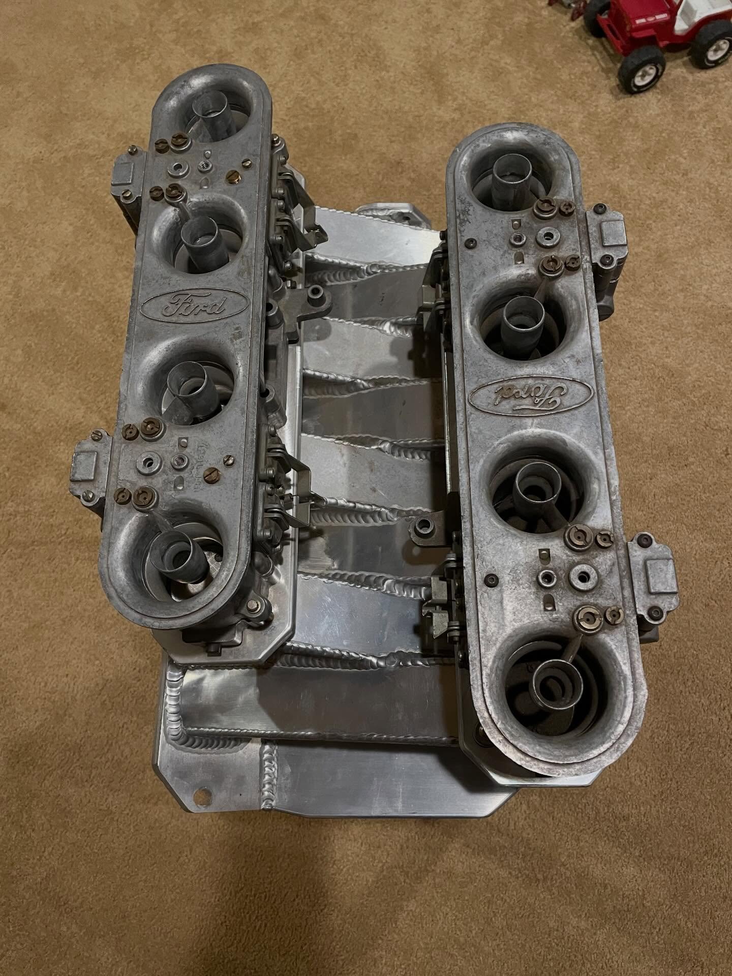 An off-Hogan sheetmetal cross-ram intake - Image 6