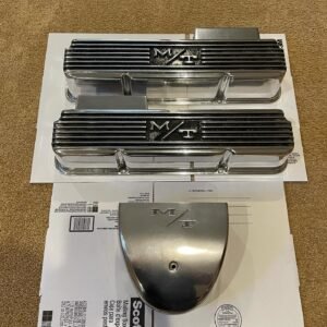 Mickey Thompson valve covers & Holley Mickey Thompson spark arrestor scoop