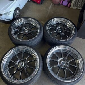 SSR Sp3R wheels in 19x8.5/9.5 +18 offset 5x100.