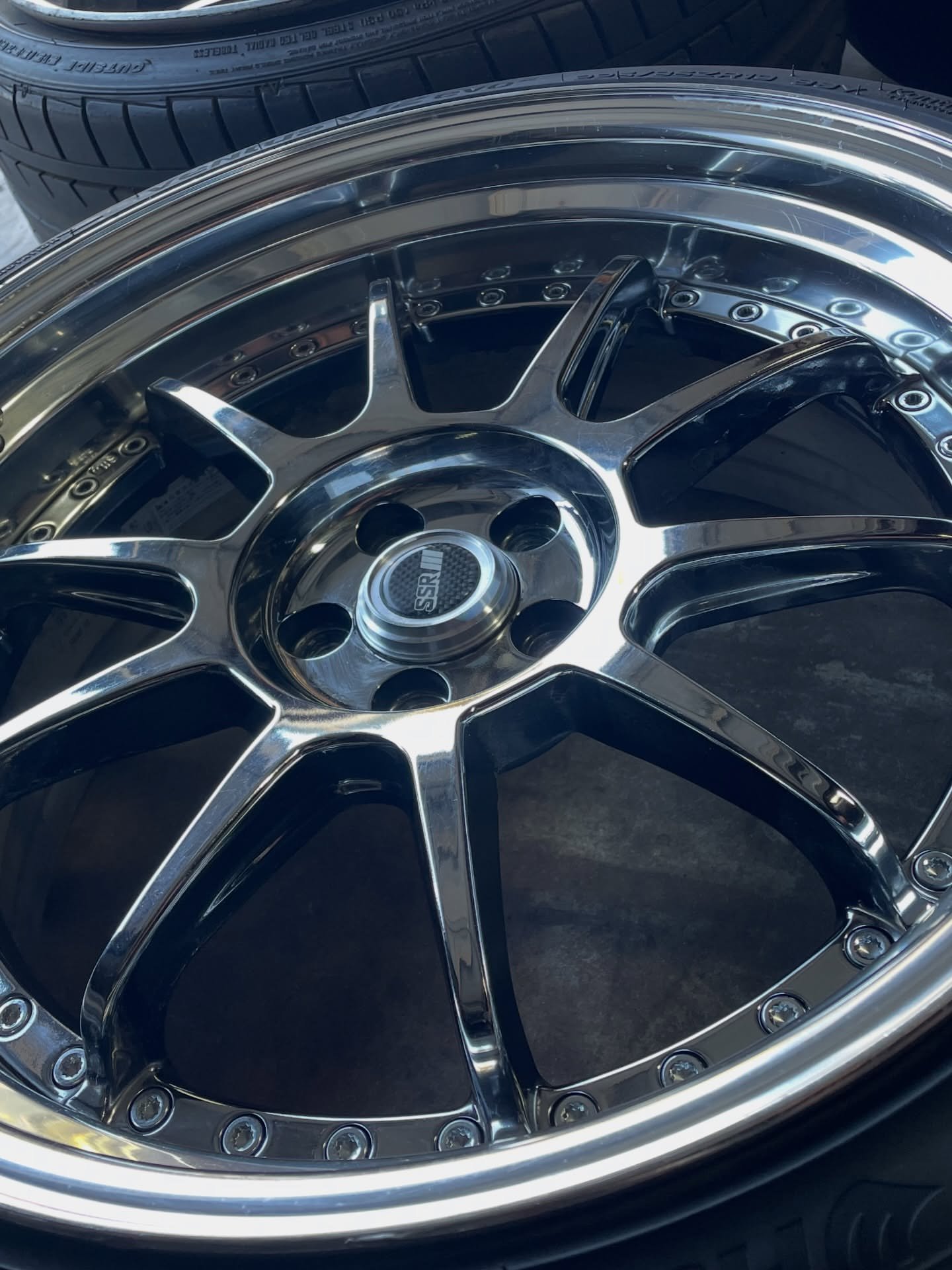 SSR Sp3R wheels in 19x8.5/9.5 +18 offset 5x100. - Image 7