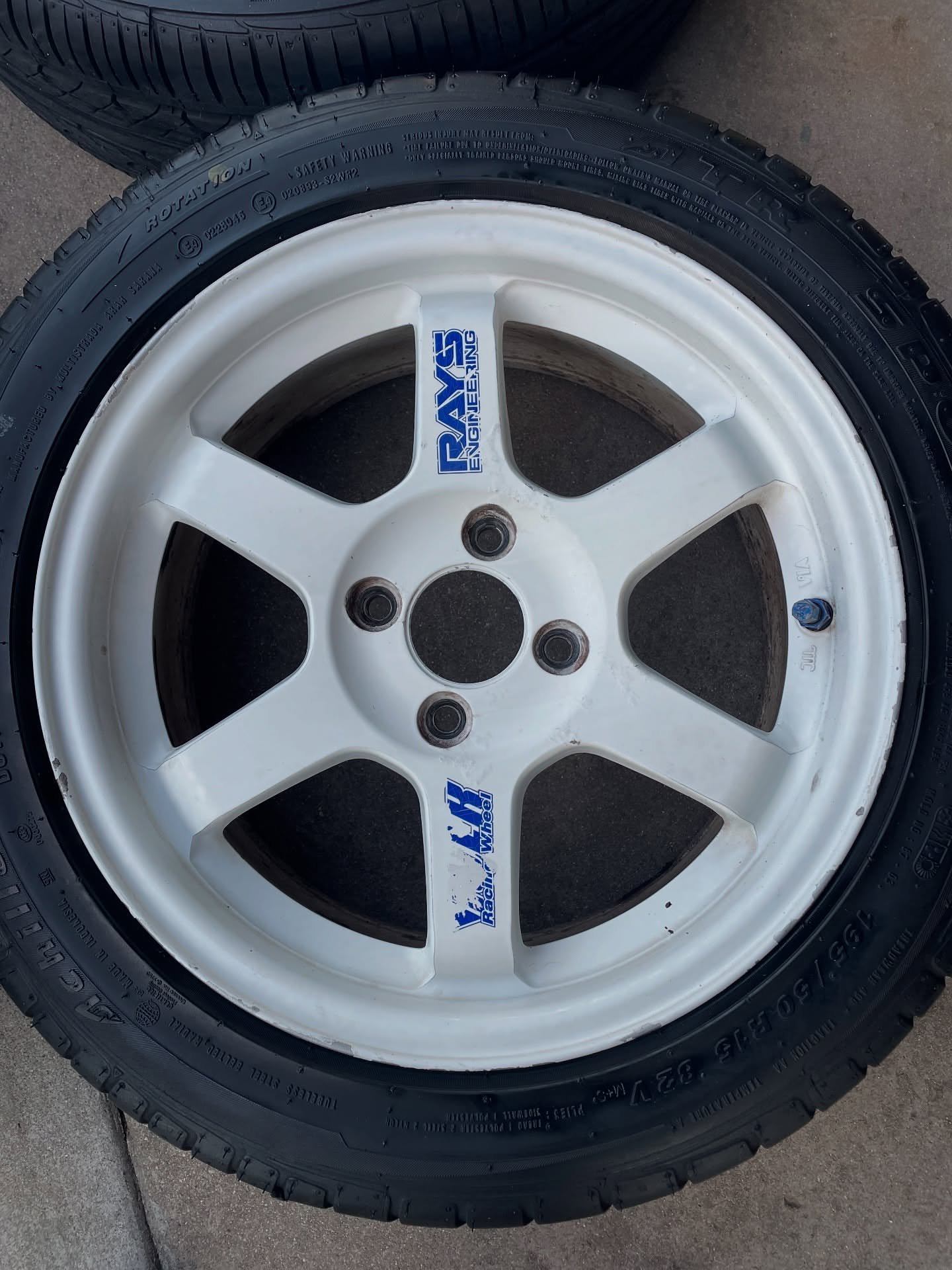 Volk Te37 15x6.5 +28 offset 4x100 “concave”. - Image 4