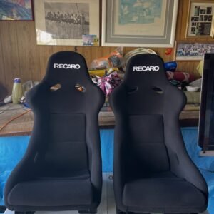 (2) Recaro Pole Position w/ Recaro Side Mounts.