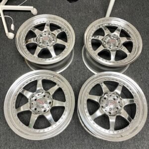 Rare Tanabe Precedeo Wheels. Specs are 18x8.5 +33 offset 5x114 lug pattern