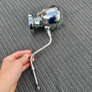 Super nice Original Hella Spotlight Mirror for Early Buses and Trucks.