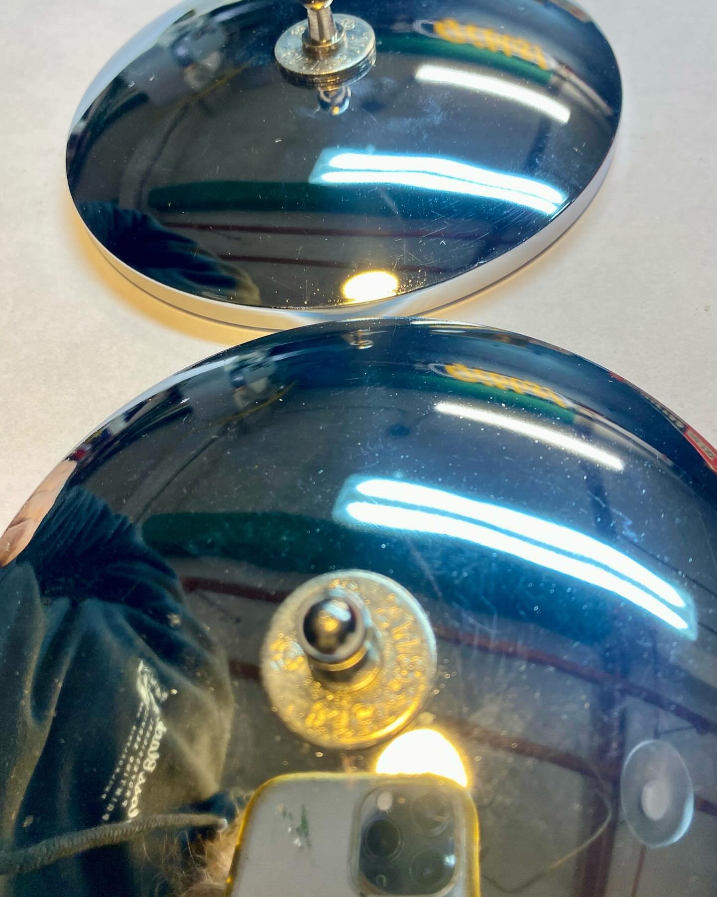 NOS Early Bus Round Mirrors for 1955-1967 Buses and Trucks. - Image 5