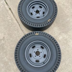 15x8 2 pc aluminum kidney bean wheels