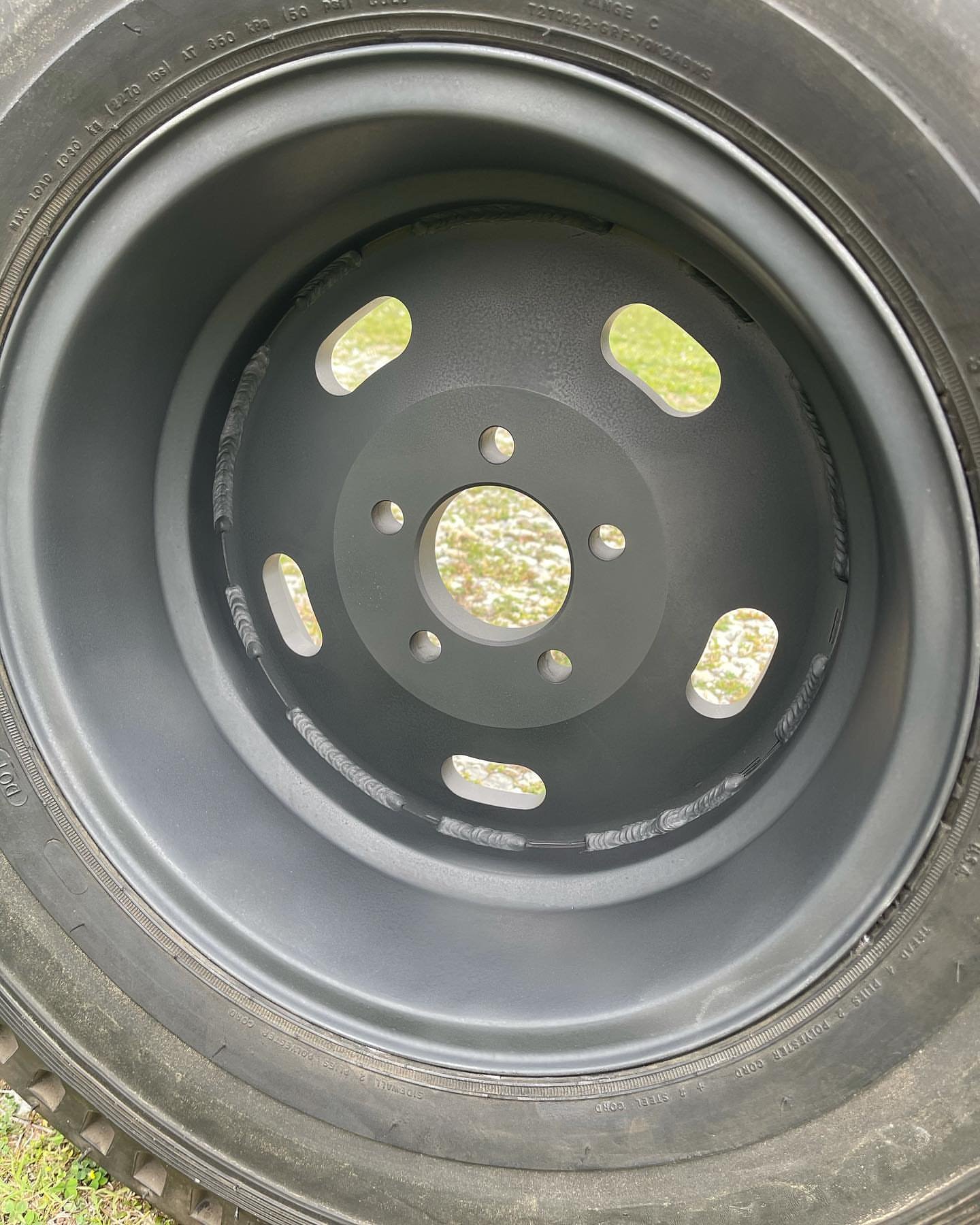 15x8 2 pc aluminum kidney bean wheels - Image 4